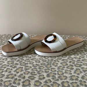 Seychelles Thrive Slide Sandal White
